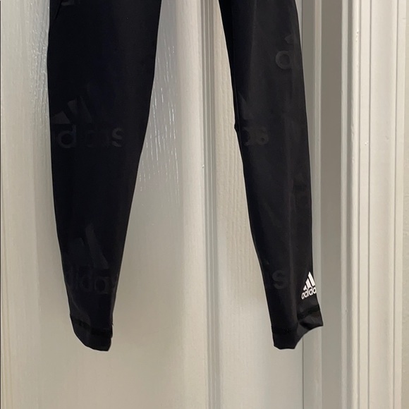 Adidas XS blue and black leggings NWT (2) - Picture 4 of 8